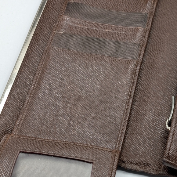 Salvatore Ferragamo Saffiano Leather Long Wallet - Picture 7 of 14